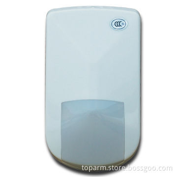 Curtain Style PIR Sensor with Automatic Temperature Compensation, Measuring 92 x 52 x 36mm